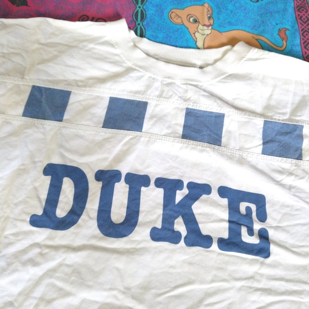 Vintage Duke University Blue Devils Shirt Medium OSFA